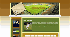 Desktop Screenshot of 11livesoccer.com